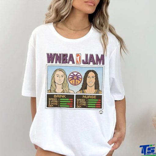 WNBA Jam Sparks Brink And Nurse Shirt