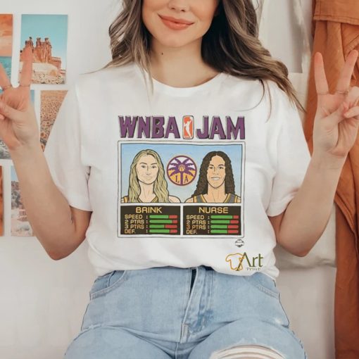 WNBA Jam Sparks Brink And Nurse Shirt