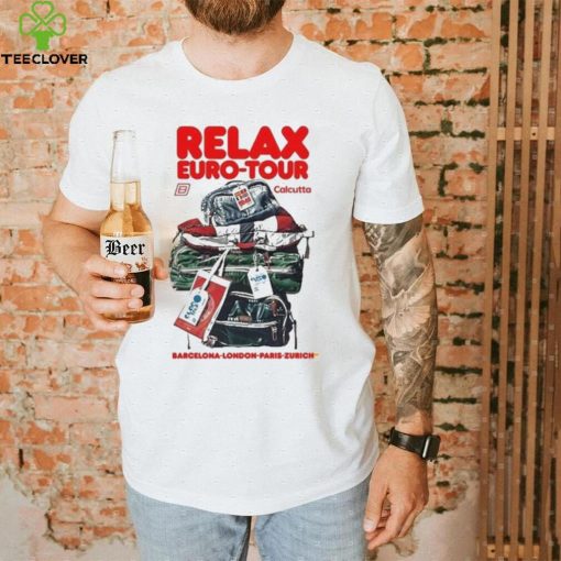 Official Calcutta Relax Euro Tour 2024 Shirt