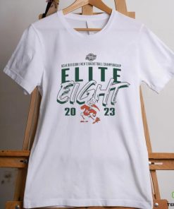 Miami Hurricanes 2023 NCAA Men’s Basketball Tournament March Madness Elite Eight Team shirt