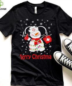 Womens Snowman Nurse Christmas With Nurs T Shirt