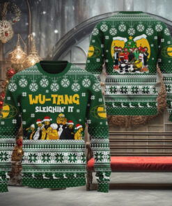 WTC wu tang sleighin' it SWEATER CHRISTMAS THY