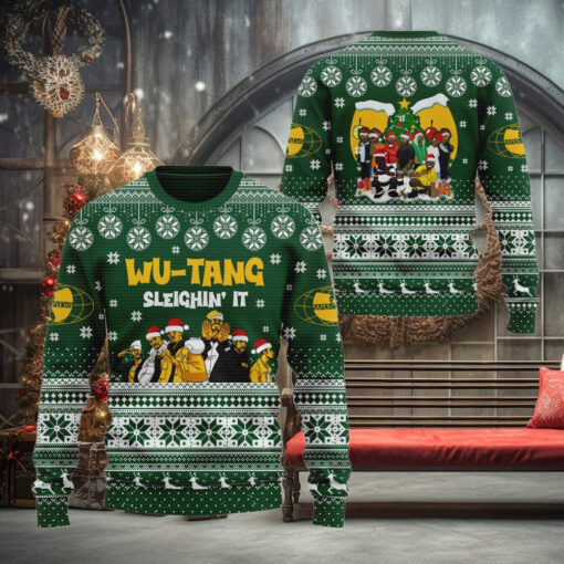 WTC wu tang sleighin’ it  SWEATER CHRISTMAS THY