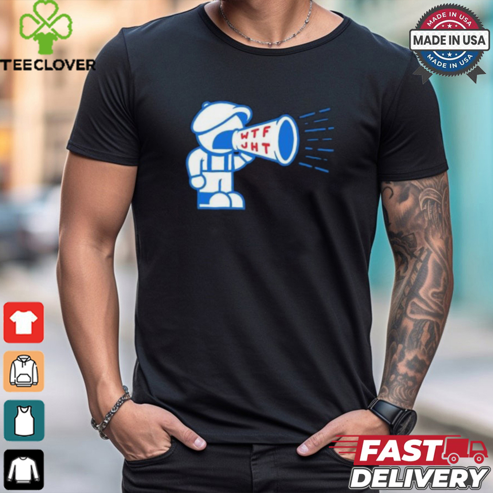 WTF JHT just happened today mascot shirt WTF JHT just happened today mascot shirt