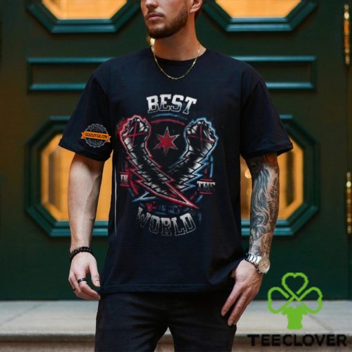 WWE CM Punk Best In the World Lightning Fists Unisex T Shirt