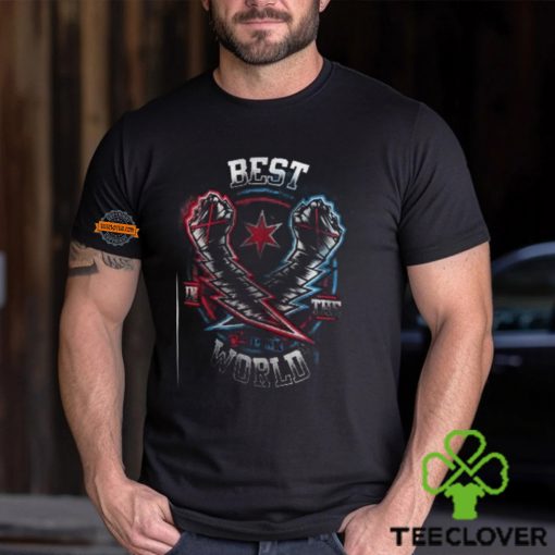 WWE CM Punk Best In the World Lightning Fists Unisex T Shirt