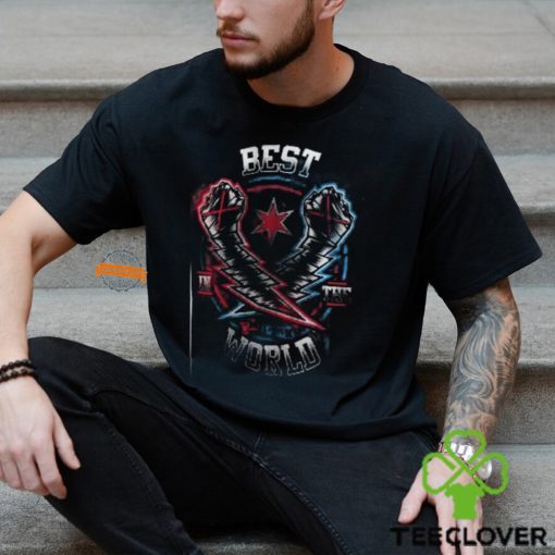WWE CM Punk Best In the World Lightning Fists Unisex T Shirt