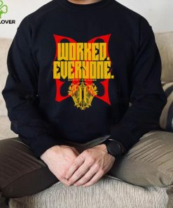 WWE Christian Cage Worked everyone logo shirt