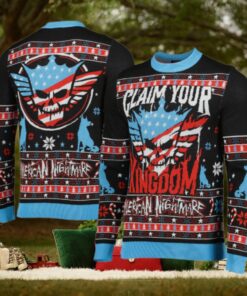 WWE Cody Rhodes Claim Your Kingdom Ugly Holiday Sweater