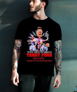 WWE Hall of Famer Terry Funk 1944 2023 thank you for the memories shirt