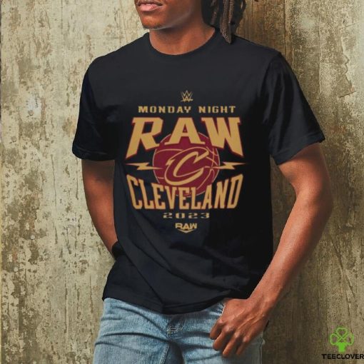 WWE Monday Night RAW x Cleveland Cavaliers 2023 Vintage T Shirt