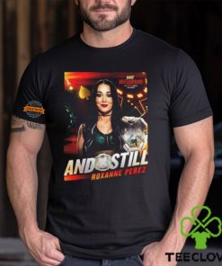 WWE NXT Battleground Roxanne Perez And Still Women’s Champion On June 9 2024 Vintage T Shirt