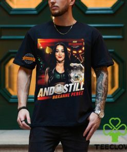 WWE NXT Battleground Roxanne Perez And Still Women’s Champion On June 9 2024 Vintage T Shirt
