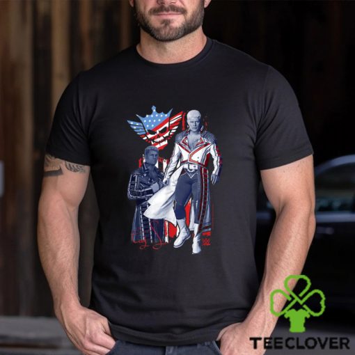 WWE Patriotic Cody Rhodes Full Body Americana Shirt