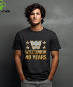 WWE Shop Wrestlemania 40 Over the Years T Shirt