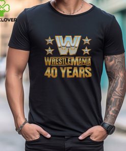 WWE Shop Wrestlemania 40 Over the Years T Shirt