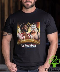 WWE Supershow King And Queen Of The Ring Matchup Head To Head Kofi Kingston Vs Rey Mysterio Unisex T Shirt