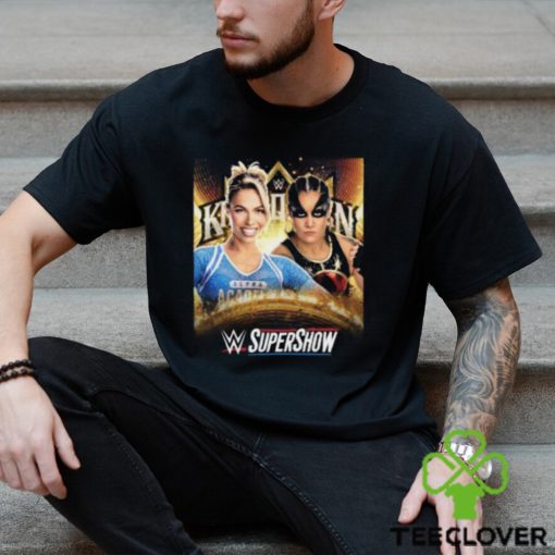 WWE Supershow King And Queen Of The Ring Matchup Head To Head Maxxine Dupri Vs Shayna Baszler Classic T Shirt