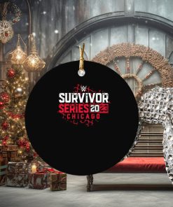 WWE Survivor Series 2023 Chicago Chain Link Fence Ornament