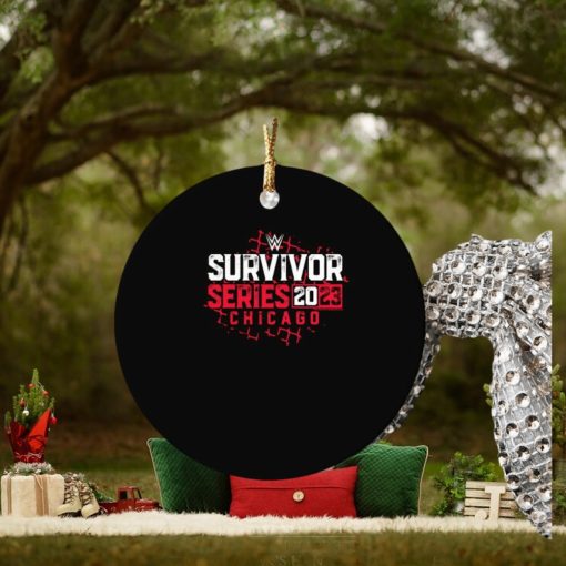 WWE Survivor Series 2023 Chicago Chain Link Fence Ornament