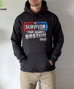 WWE Survivor Series War Games Boston 2022 neon logo hoodie, sweater, longsleeve, shirt v-neck, t-shirt