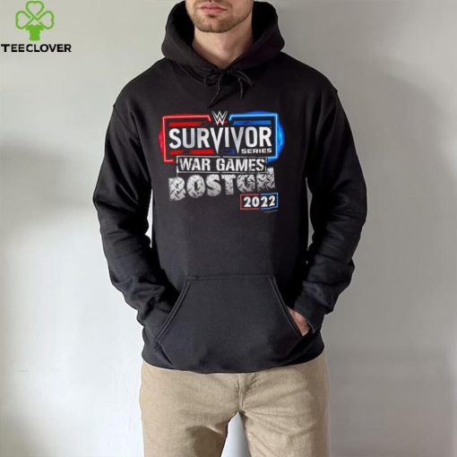 WWE Survivor Series War Games Boston 2022 neon logo hoodie, sweater, longsleeve, shirt v-neck, t-shirt