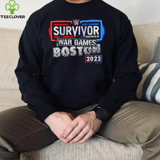 WWE Survivor Series War Games Boston 2022 neon logo hoodie, sweater, longsleeve, shirt v-neck, t-shirt