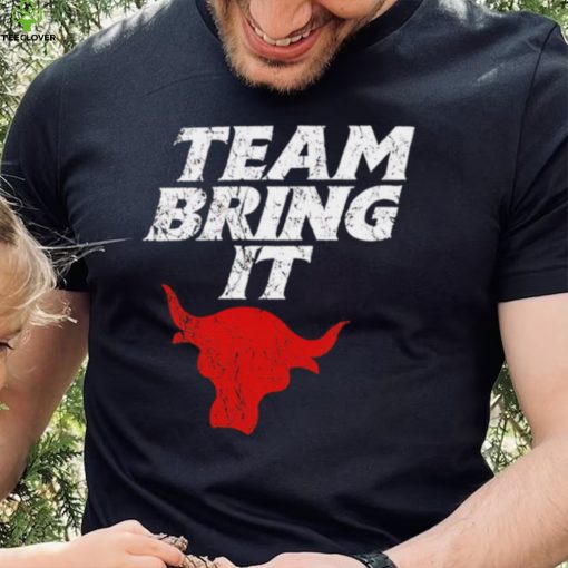 WWE The Rock Bull team bring it shirt