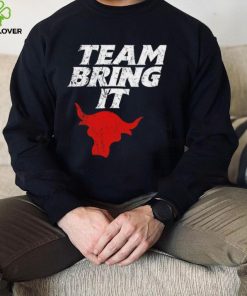 WWE The Rock Bull team bring it shirt