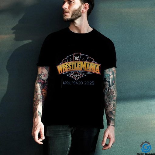 WWE WrestleMania 41 Announcement T Shirt