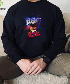 WWE then now forever together lights logo 2022 hoodie, sweater, longsleeve, shirt v-neck, t-shirt