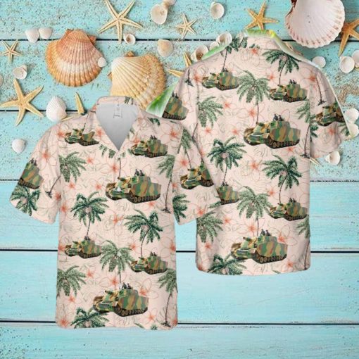 WWII German Sd.Kfz.166 Assault Tank IV Brummbar Hawaiian Shirt