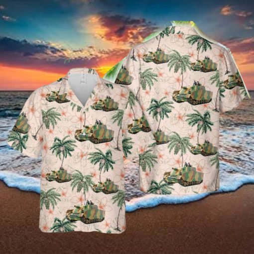 WWII German Sd.Kfz.166 Assault Tank IV Brummbar Hawaiian Shirt
