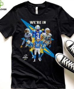 WZBgdKaa los angeles chargers were in 2022 nfl playoff shirt Shirt