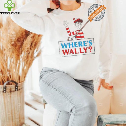 Waar is Wally Where’s Wally with red and white hoodie, sweater, longsleeve, shirt v-neck, t-shirt