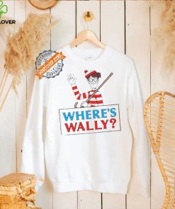 Waar is Wally Where’s Wally with red and white hoodie, sweater, longsleeve, shirt v-neck, t-shirt