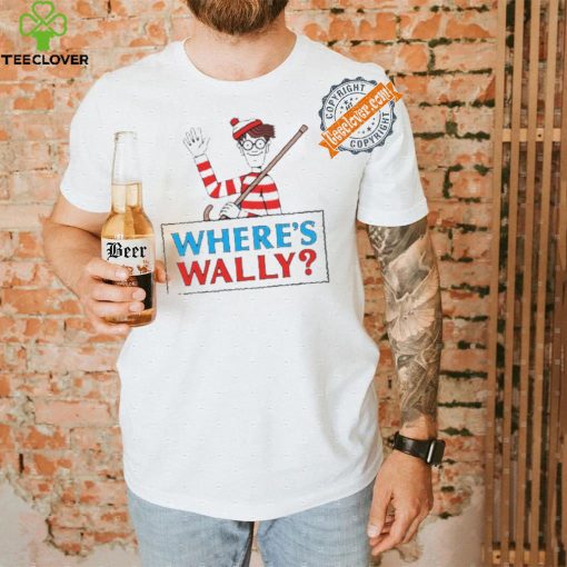 Waar is Wally Where’s Wally with red and white hoodie, sweater, longsleeve, shirt v-neck, t-shirt