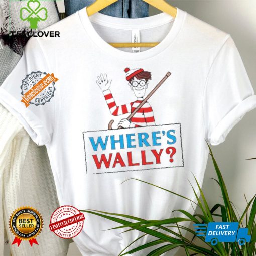 Waar is Wally Where’s Wally with red and white hoodie, sweater, longsleeve, shirt v-neck, t-shirt