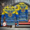 Tingsryds AIF 3D Ugly Christmas Sweater Christmas Holiday Gift Custom Name For Men And Women
