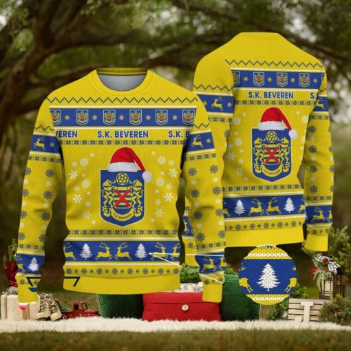 Waasland Beveren Ugly Christmas Sweater Great Gift For Fans
