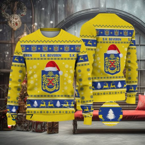 Waasland Beveren Ugly Christmas Sweater Great Gift For Fans