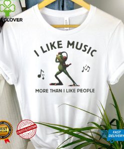 Wackyprint I Like Music More Than I Like People Shirt