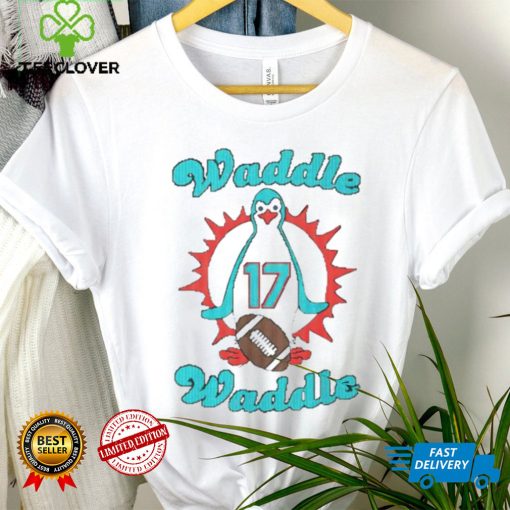 Waddle Waddle 17 Miami Dolphin T Shirt