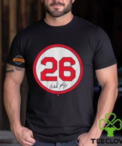 Wade Boggs Number Circle T shirt