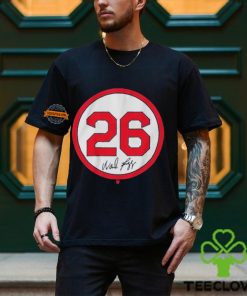 Wade Boggs Number Circle T shirt