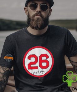 Wade Boggs Number Circle T shirt
