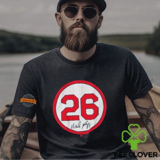 Wade Boggs Number Circle T shirt