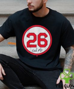 Wade Boggs Number Circle T shirt