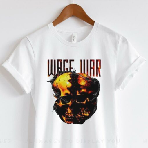 Wage War Band Skulls Shirt