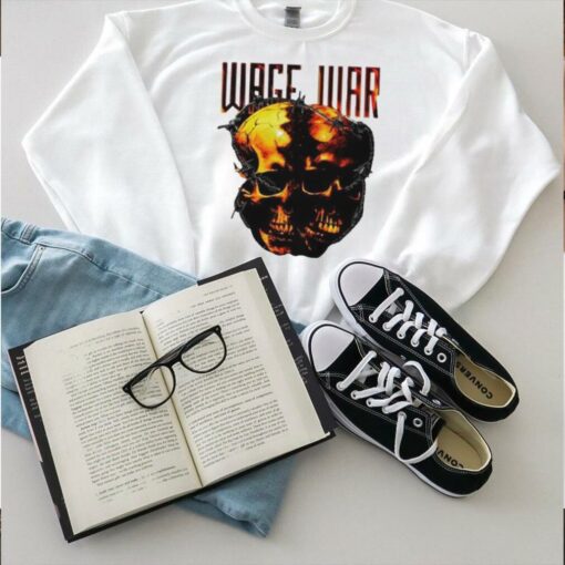 Wage War Band Skulls Shirt